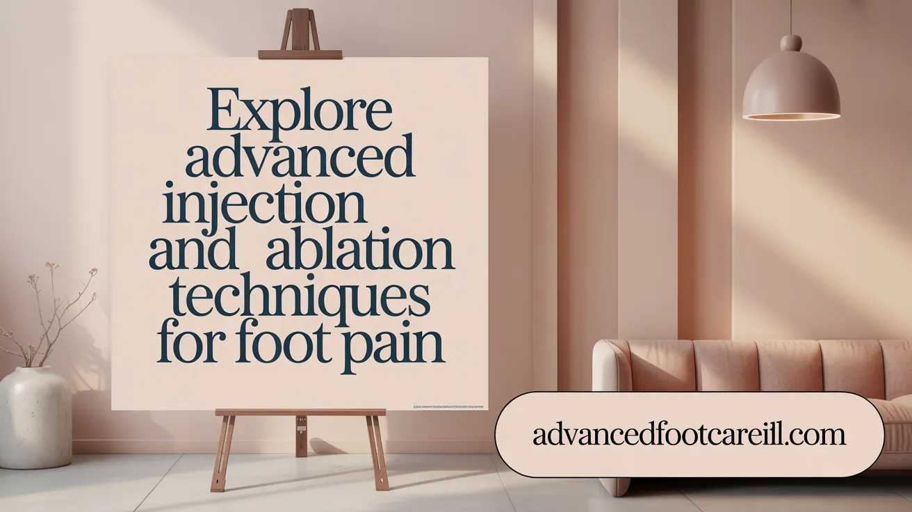 Explore Advanced Injection and Ablation Techniques for Foot Pain
