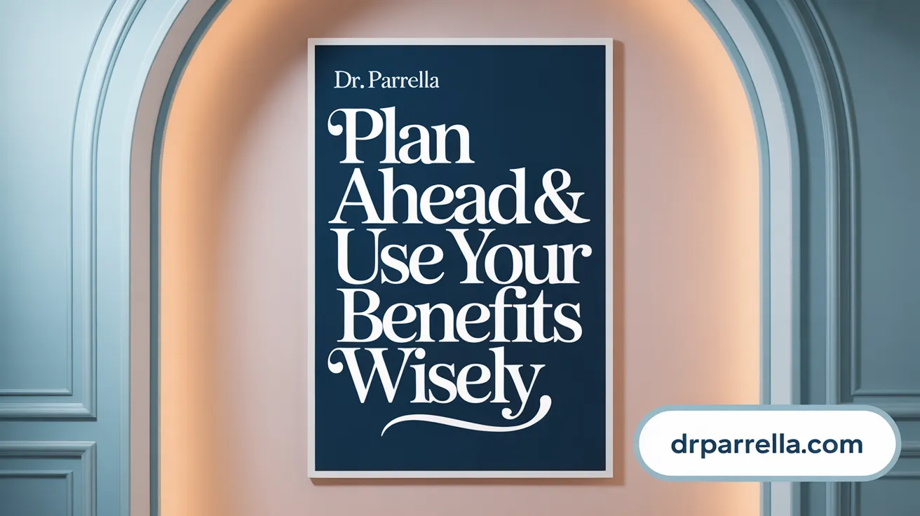Plan Ahead & Use Your Benefits Wisely