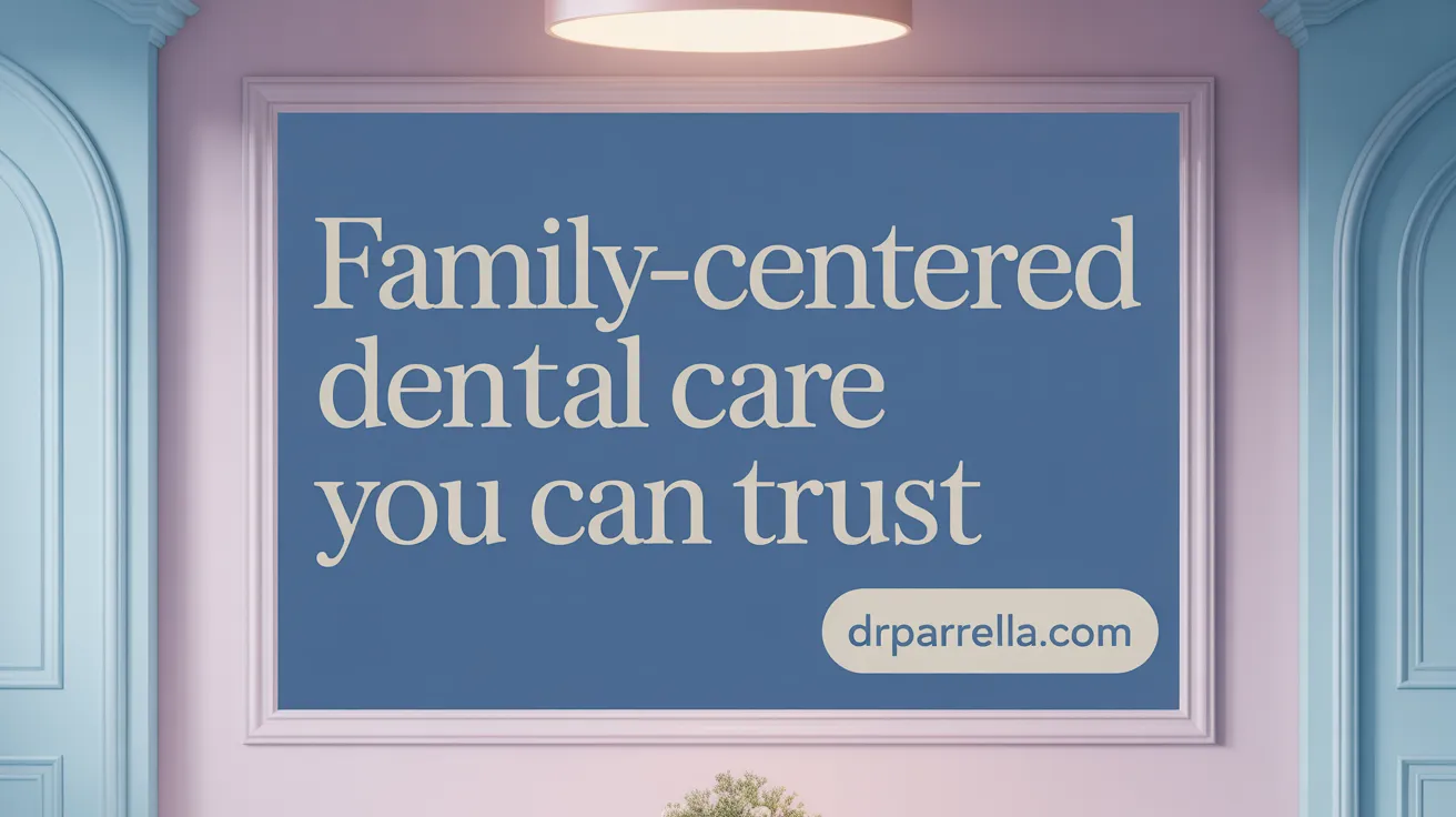 Family-Centered Dental Care You Can Trust