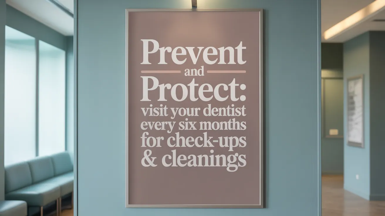 Prevent and Protect: Visit Your Dentist Every Six Months for Check-ups & Cleanings