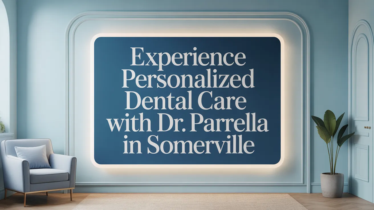 Experience Personalized Dental Care with Dr. Parrella in Somerville