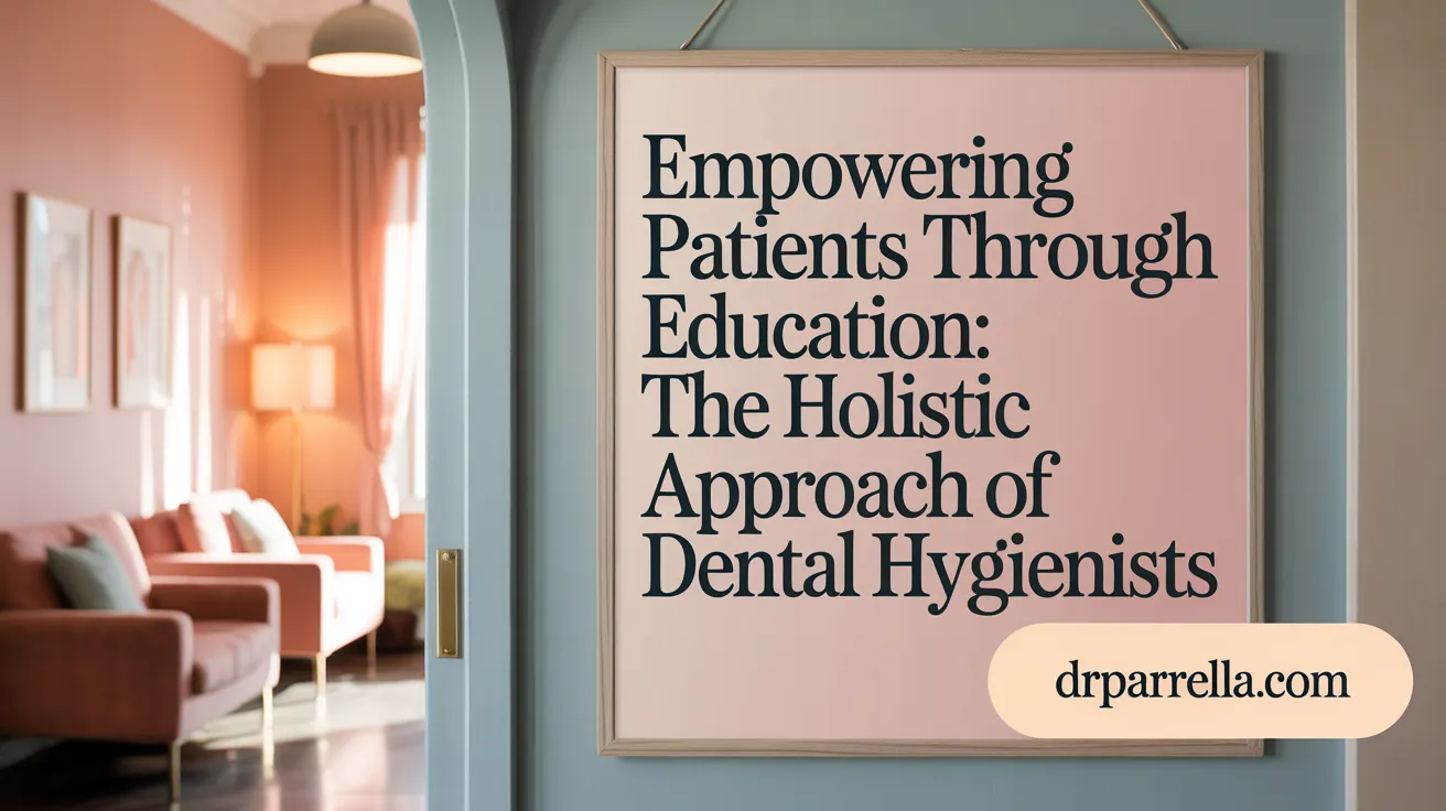 Empowering patients through education: The holistic approach of dental hygienists