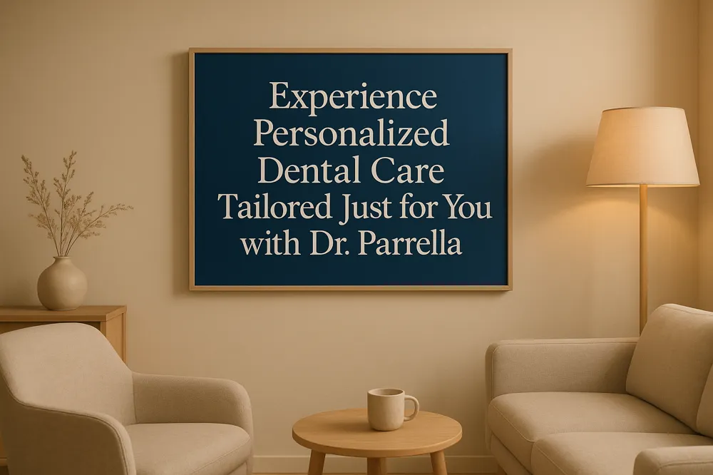 Experience Personalized Dental Care Tailored Just for You with Dr. Parrella