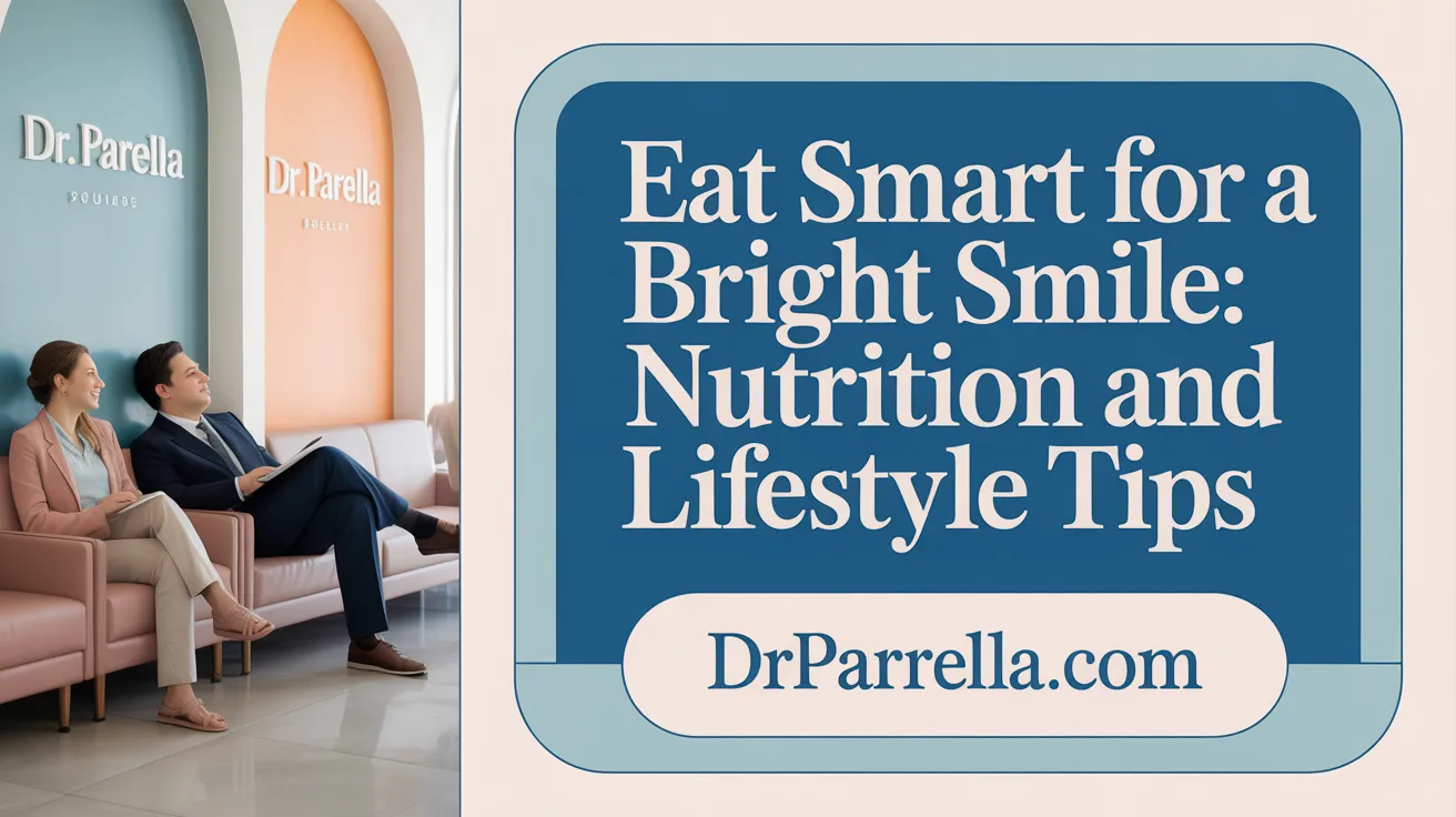 Eat Smart for a Bright Smile: Nutrition and Lifestyle Tips