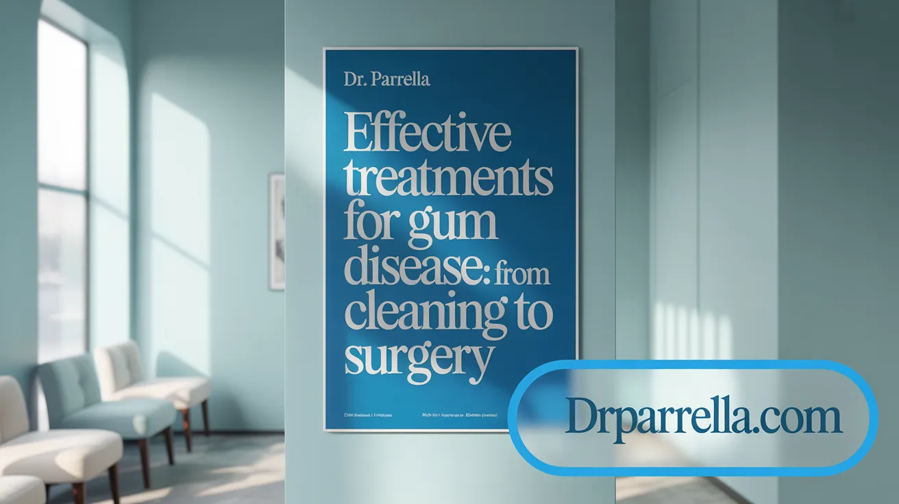 Effective Treatments for Gum Disease: From Cleaning to Surgery