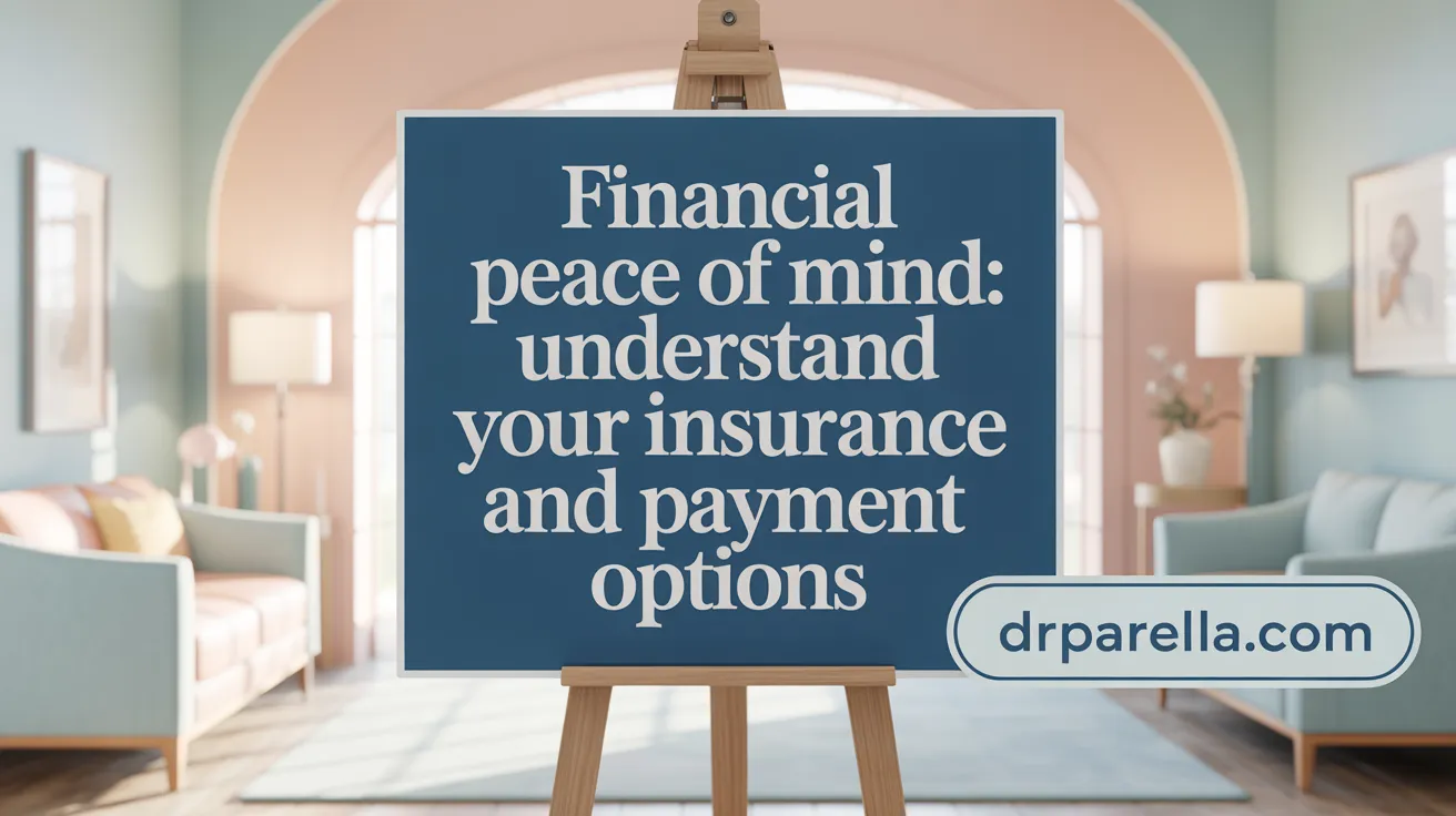 Financial Peace of Mind: Understand Your Insurance and Payment Options