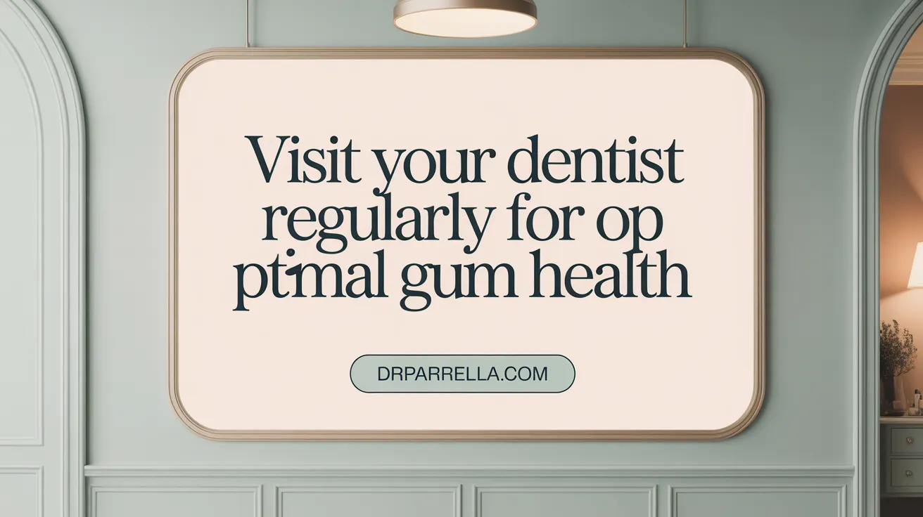 Visit Your Dentist Regularly for Optimal Gum Health