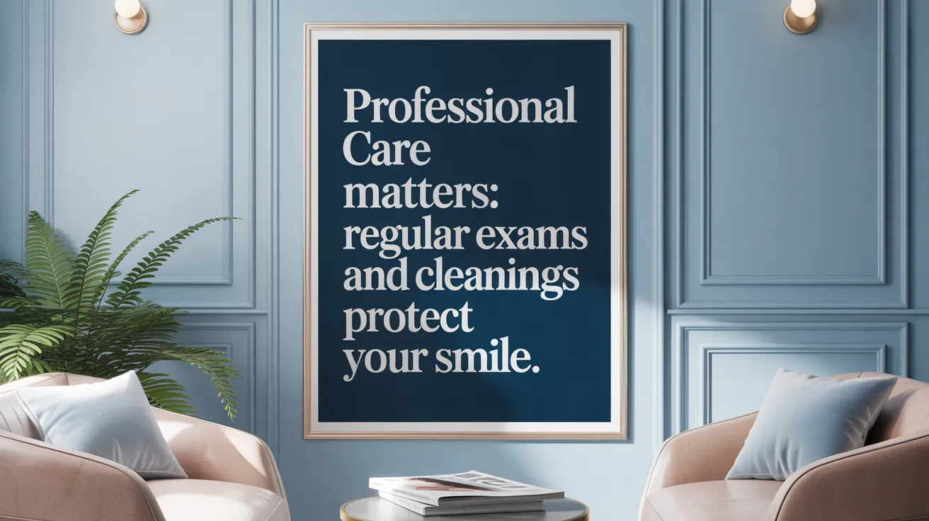 Professional Care Matters: Regular Exams and Cleanings Protect Your Smile