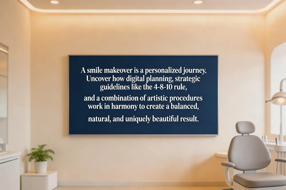 A smile makeover is a personalized journey. Uncover how digital planning, strategic guidelines like the 4-8-10 rule, and a combination of artistic procedures work in harmony to create a balanced, natural, and uniquely beautiful result.