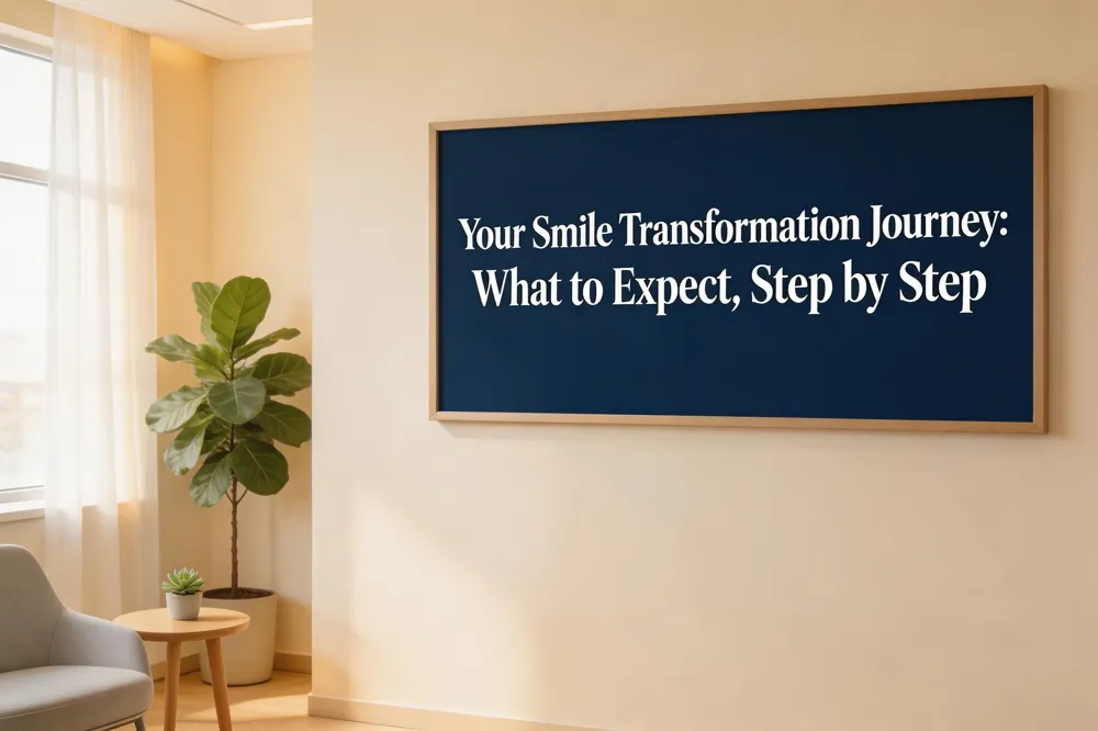 Your Smile Transformation Journey: What to Expect, Step by Step