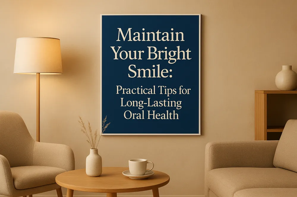 Maintain Your Bright Smile: Practical Tips for Long-Lasting Oral Health
