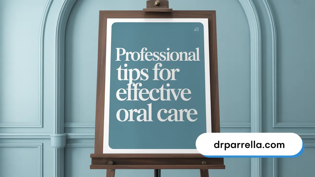 Professional Tips for Effective Oral Care