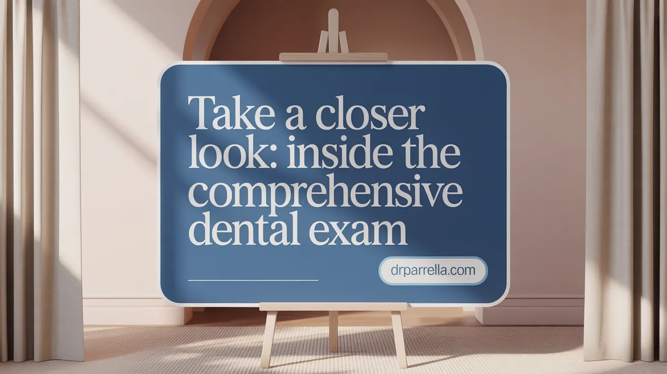 Take a Closer Look: Inside the Comprehensive Dental Exam