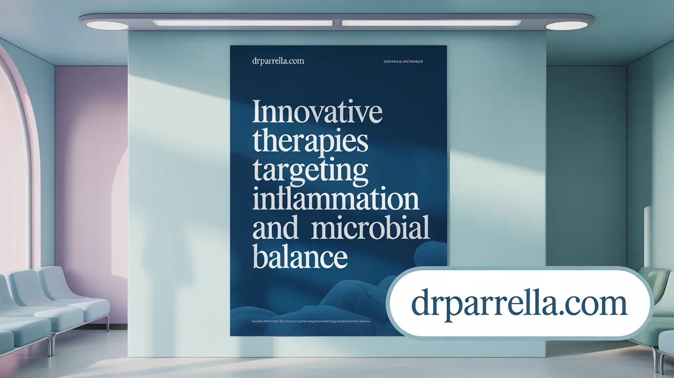 Innovative Therapies Targeting Inflammation and Microbial Balance