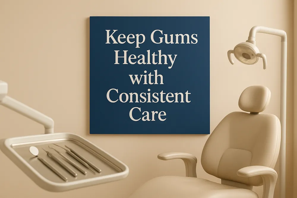 Keep Gums Healthy with Consistent Care