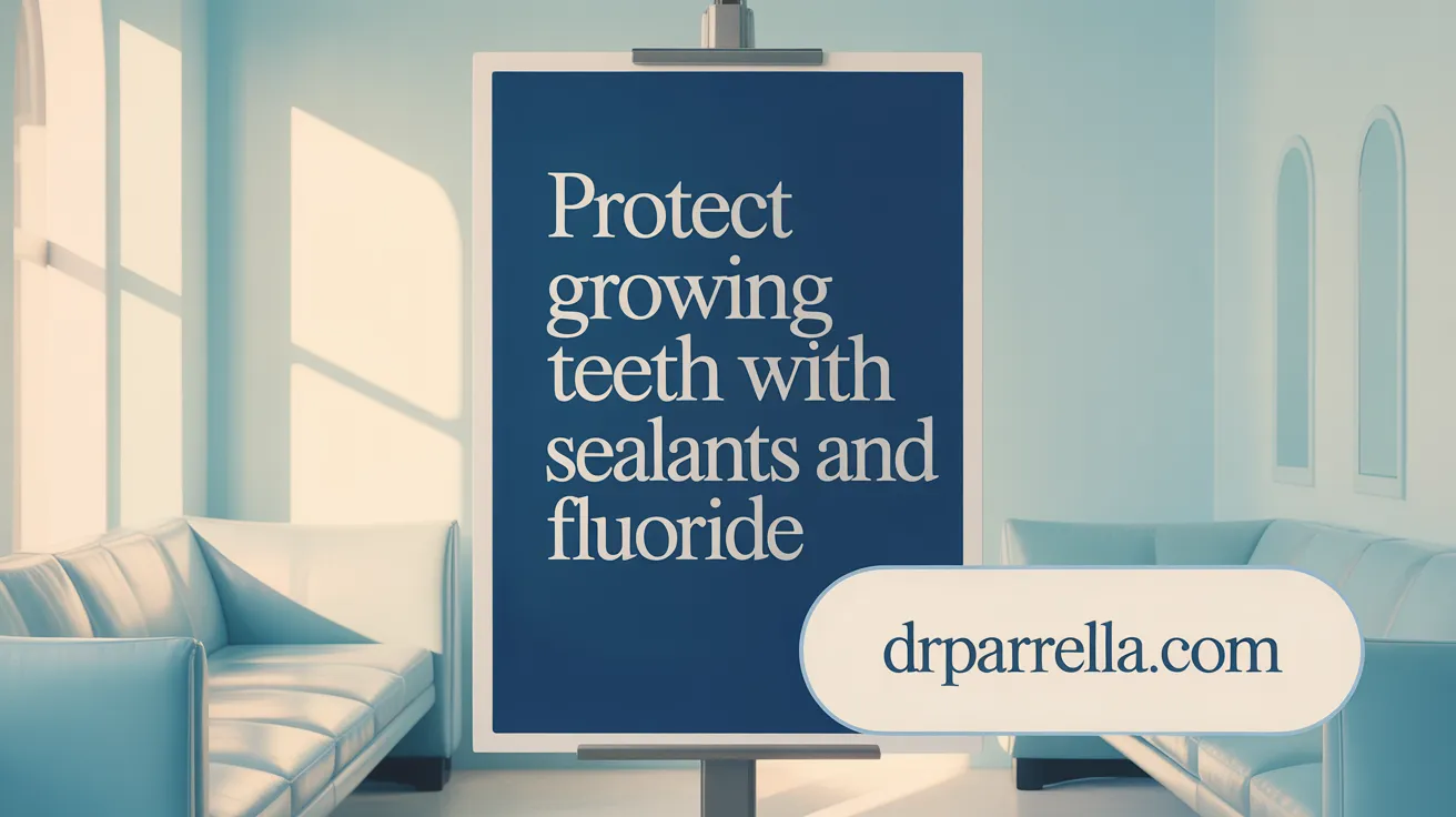 Protect Growing Teeth with Sealants and Fluoride