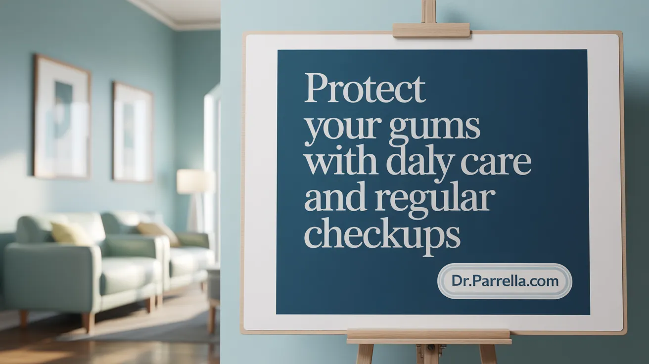 Protect Your Gums with Daily Care and Regular Checkups