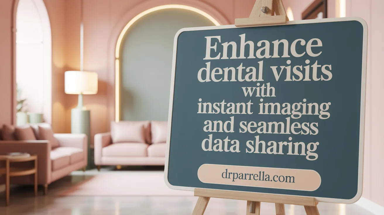 Enhance Dental Visits with Instant Imaging and Seamless Data Sharing