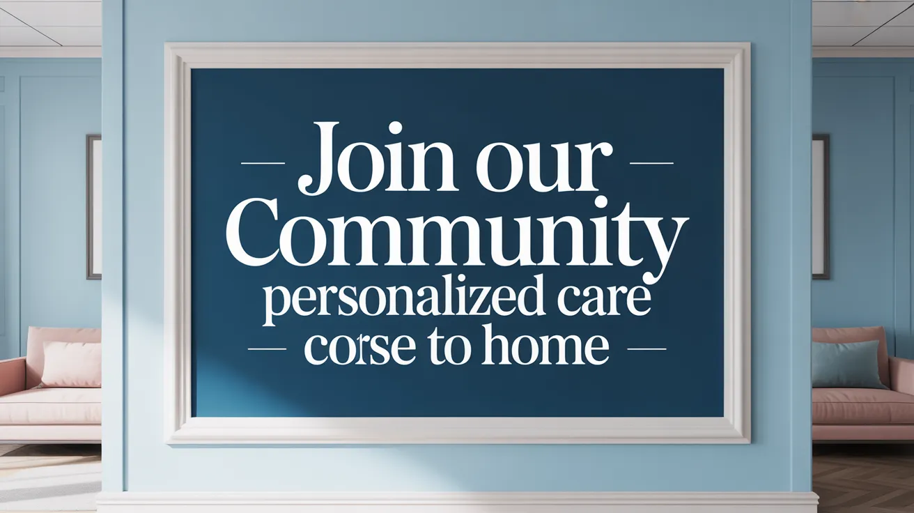 Join Our Community – Personalized Care Close to Home