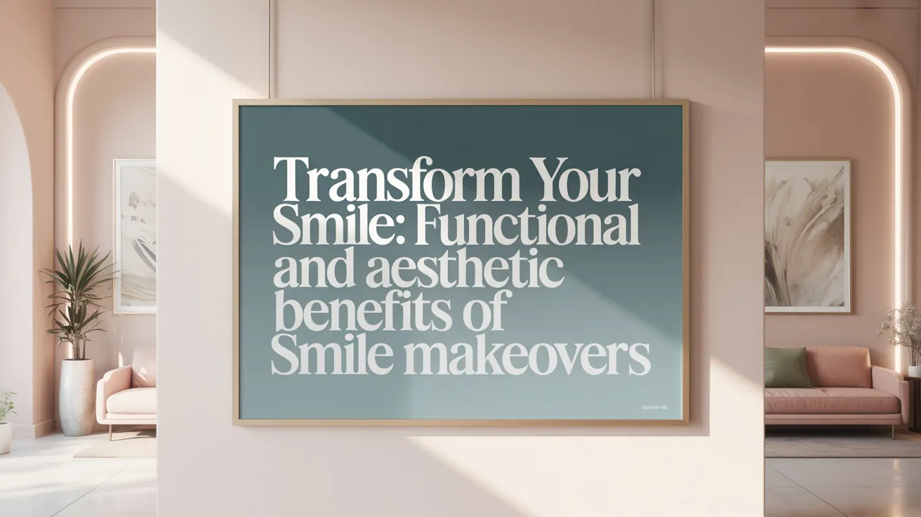Transform Your Smile: Functional and Aesthetic Benefits of Smile Makeovers