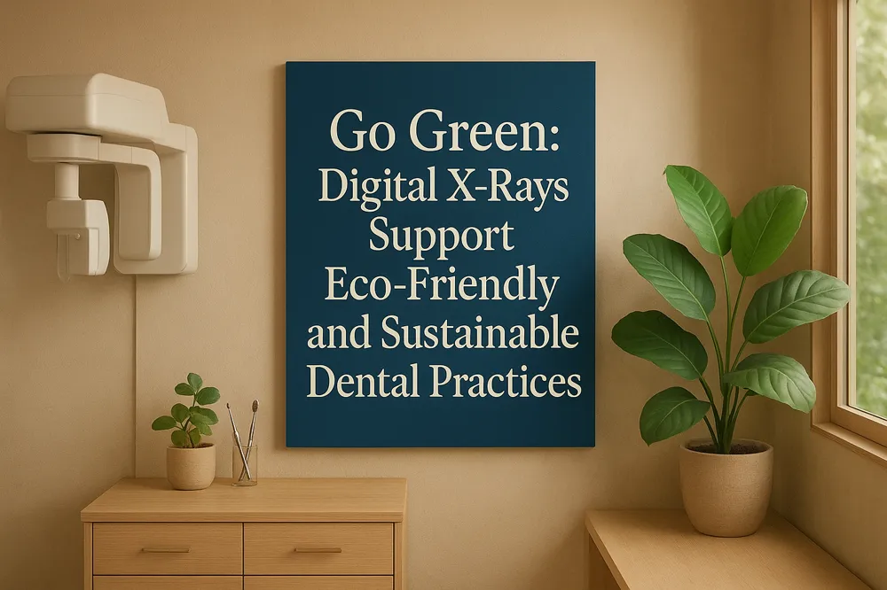Go Green: Digital X-Rays Support Eco-Friendly and Sustainable Dental Practices