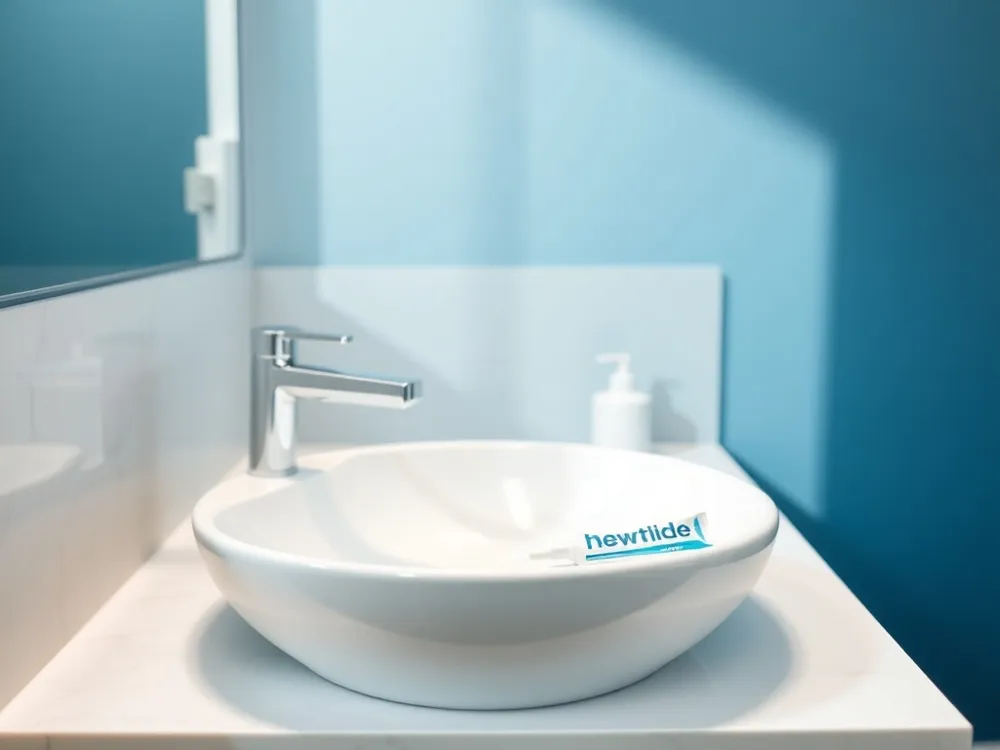 Brushing twice daily with fluoride toothpaste strengthens enamel and removes plaque, using a soft-bristled brush at a 45-degree angle to the gums for two minutes each time.