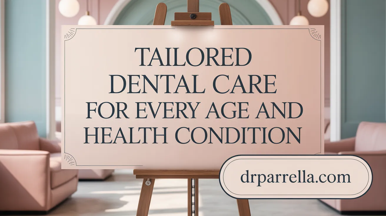 Tailored Dental Care for Every Age and Health Condition
