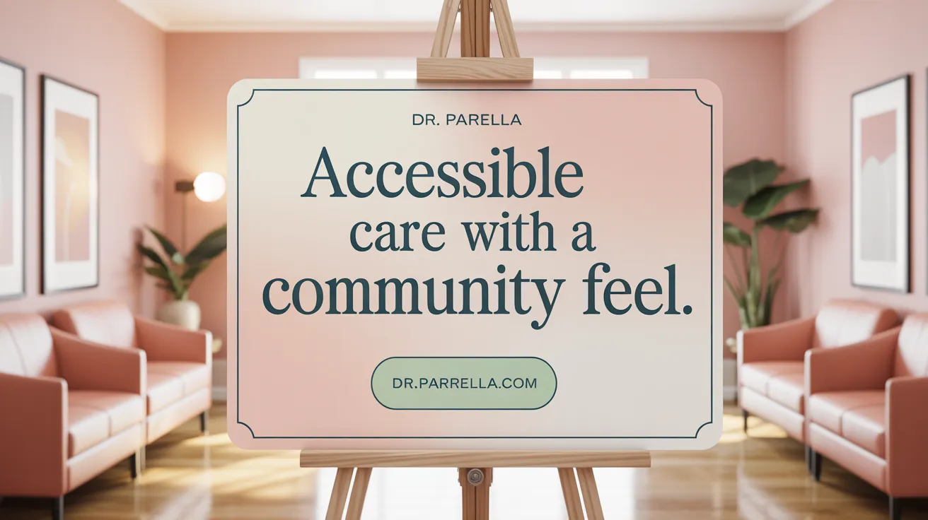 Accessible Care with a Community Feel