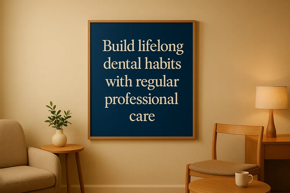 Build lifelong dental habits with regular professional care
