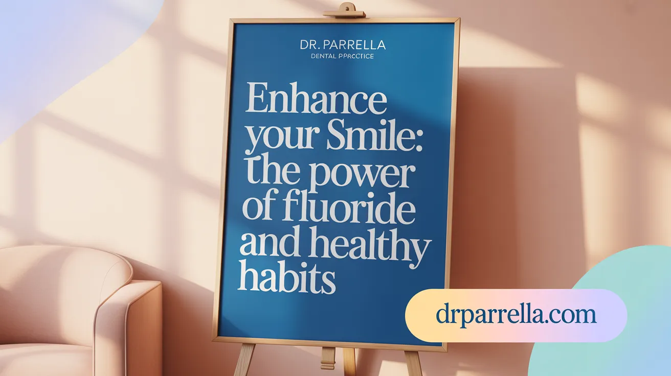 Enhance Your Smile: The Power of Fluoride and Healthy Habits