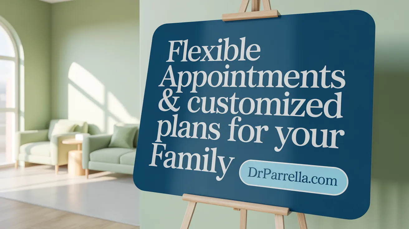 Flexible Appointments & Customized Plans for Your Family