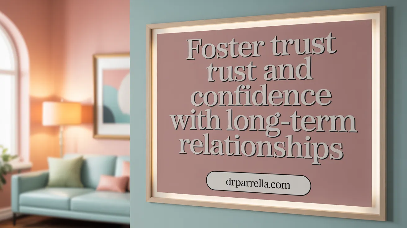 Foster Trust and Confidence with Long-Term Relationships