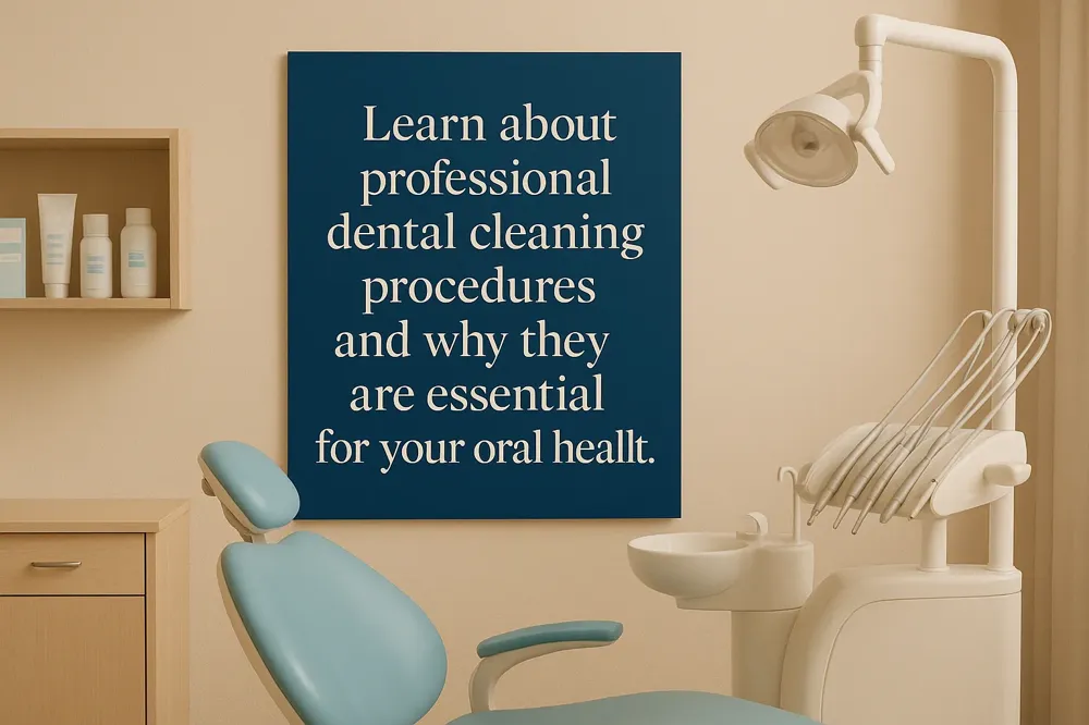Learn about professional dental cleaning procedures and why they are essential for your oral health.