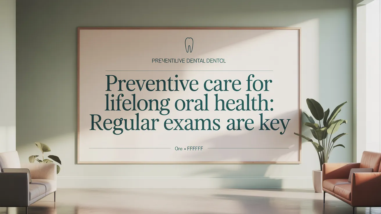 Preventive Care for Lifelong Oral Health: Regular Exams Are Key