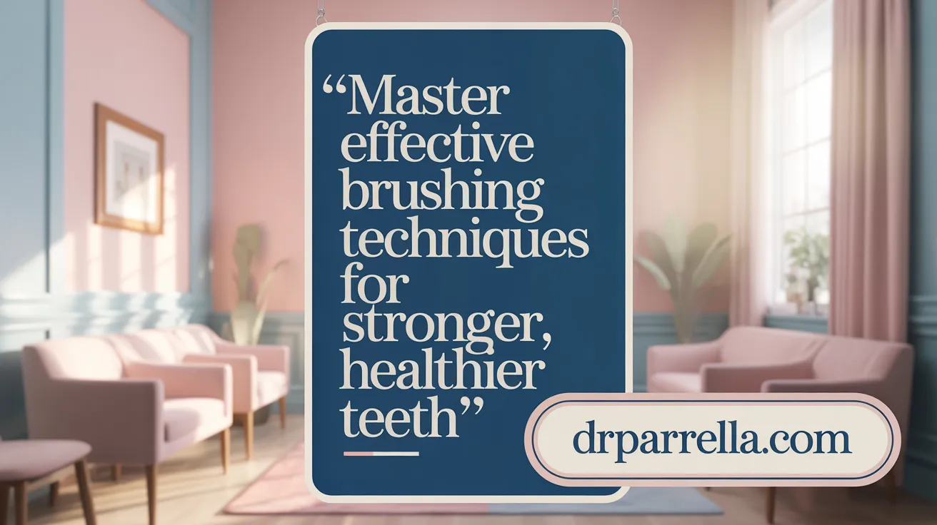 Master Effective Brushing Techniques for Stronger, Healthier Teeth