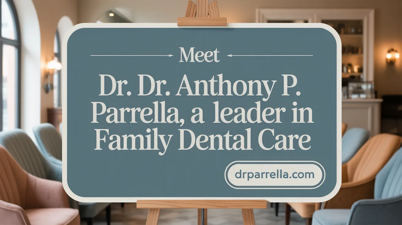Meet Dr. Anthony P. Parrella, A Leader in Family Dental Care