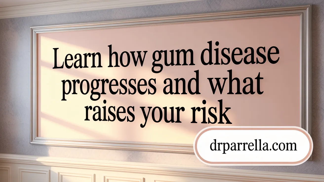 Learn How Gum Disease Progresses and What Raises Your Risk