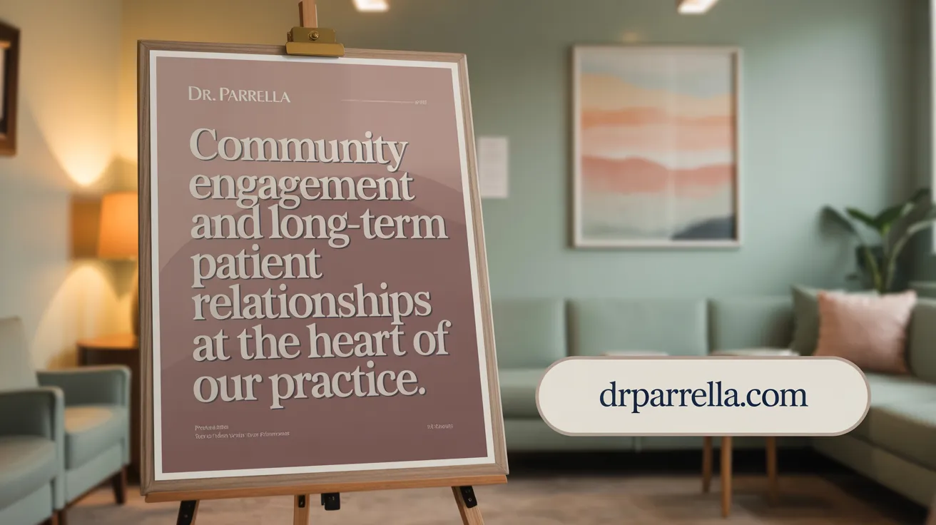 Community Engagement and Long-Term Patient Relationships at the Heart of Our Practice