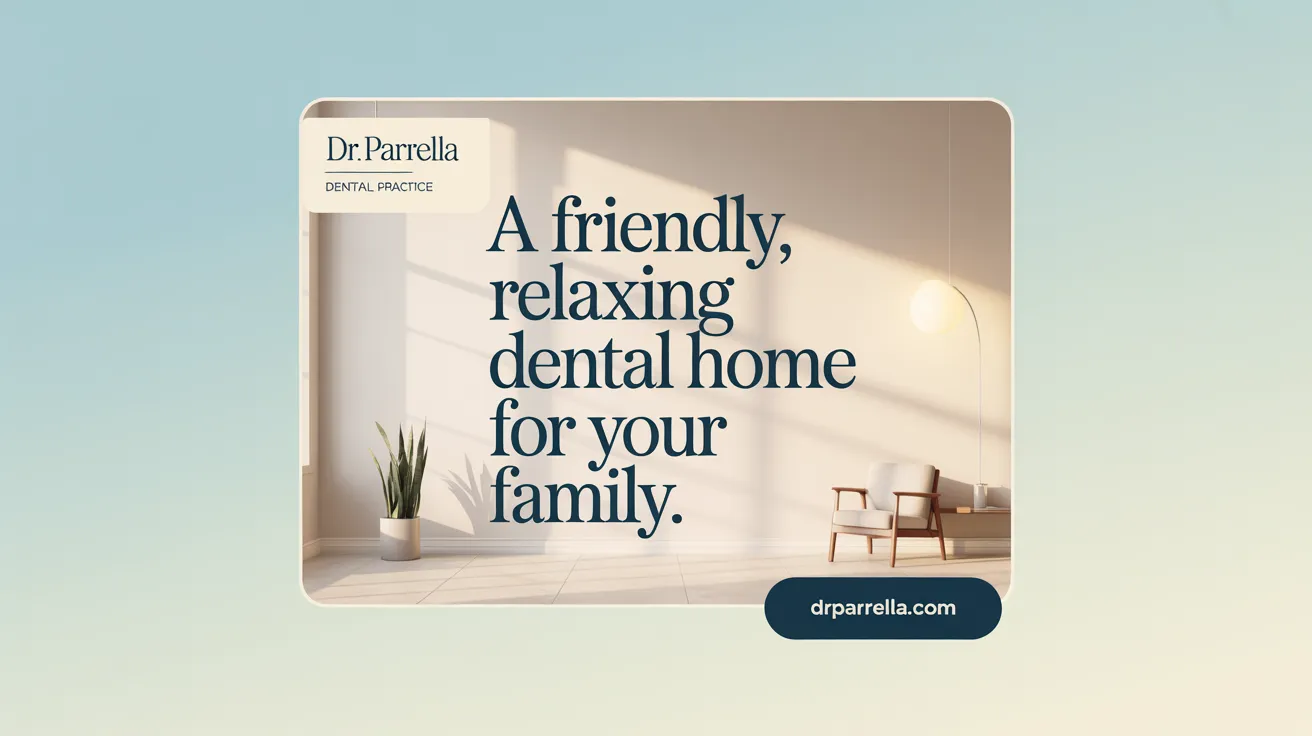A Friendly, Relaxing Dental Home for Your Family
