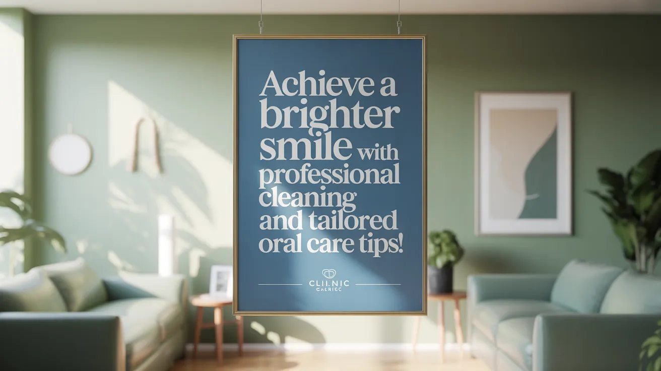 Achieve a Brighter Smile with Professional Cleaning and Tailored Oral Care Tips!