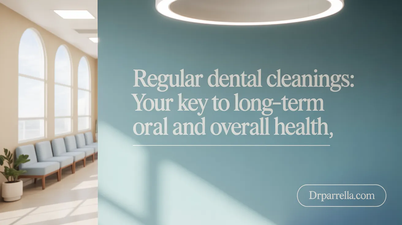 Regular Dental Cleanings: Your Key to Long-Term Oral and Overall Health