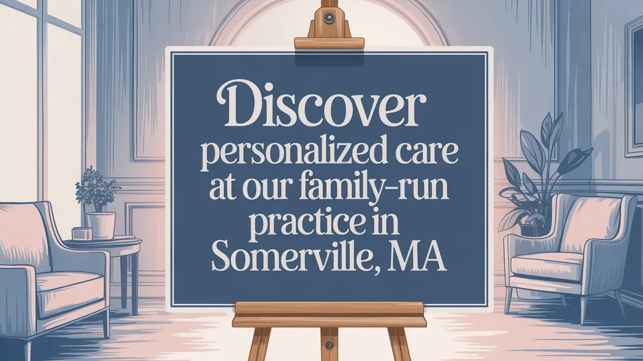 Discover Personalized Care at Our Family-Run Practice in Somerville, MA