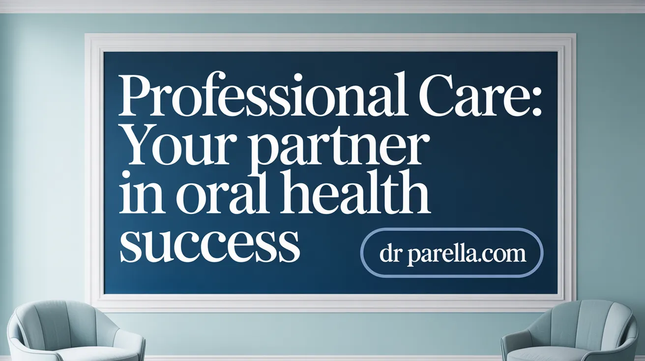 Professional Care: Your Partner in Oral Health Success