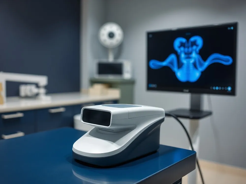 Digital x-rays use a small sensor to capture instant high-resolution images of teeth, jawbone, and soft tissues, revealing cavities, bone loss, and infections.