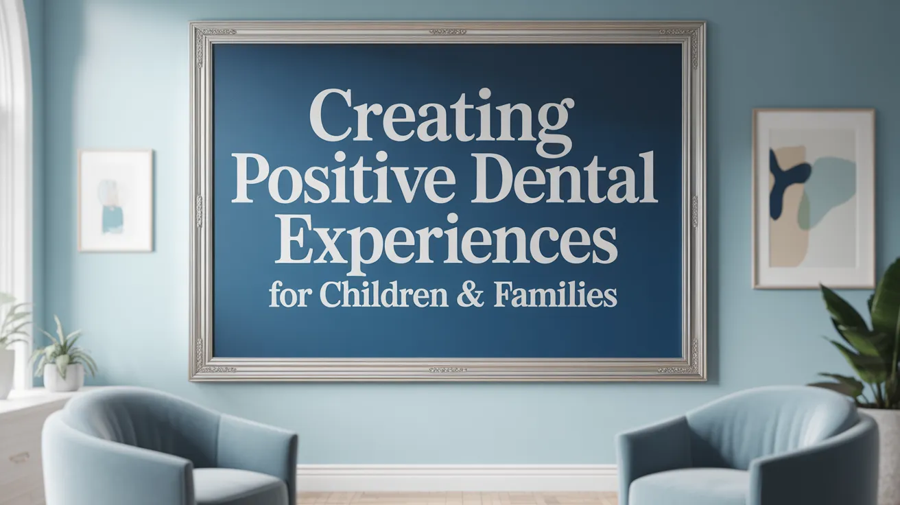 Creating Positive Dental Experiences for Children & Families
