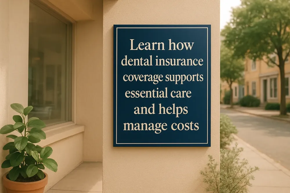 Learn how dental insurance coverage supports essential preventive care and helps manage costs.