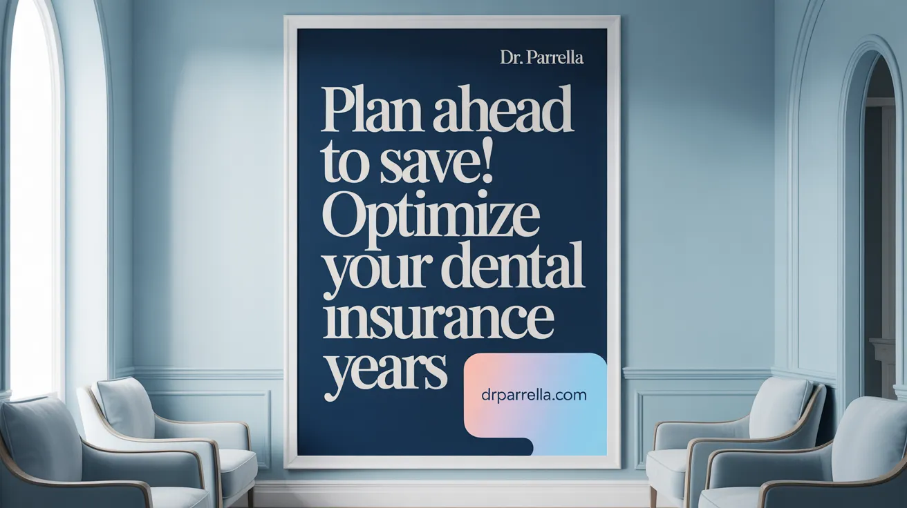 Plan Ahead to Save! Optimize Your Dental Insurance Years