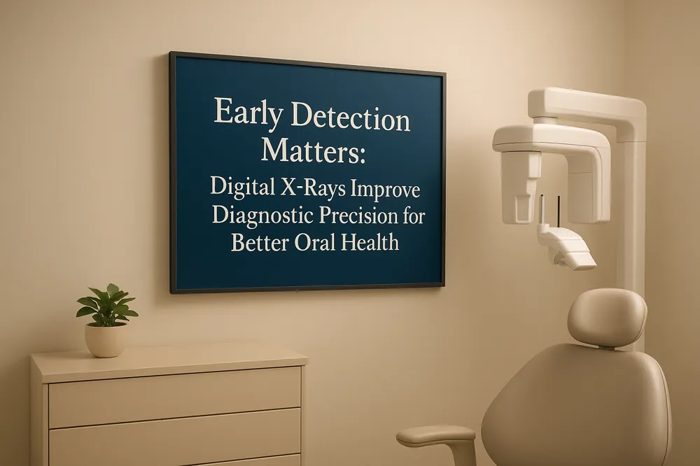 Early Detection Matters: Digital X-Rays Improve Diagnostic Precision for Better Oral Health