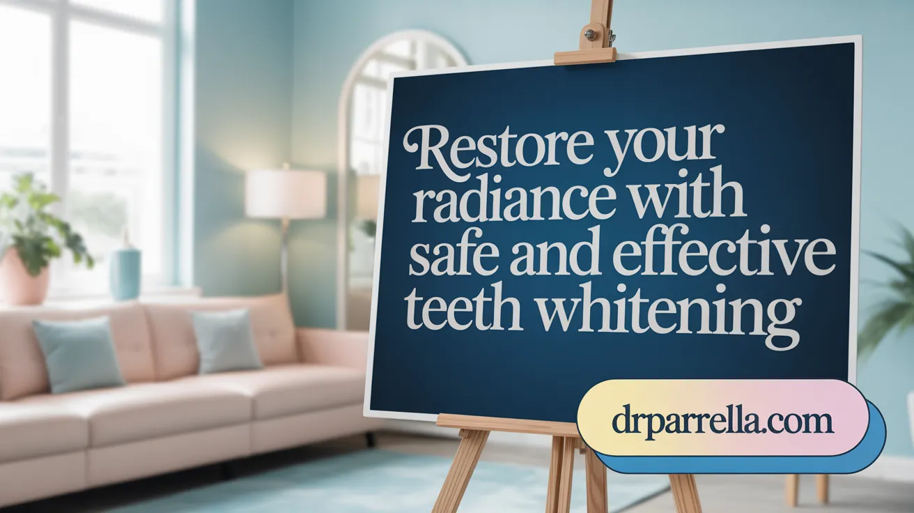 Restore Your Radiance with Safe and Effective Teeth Whitening
