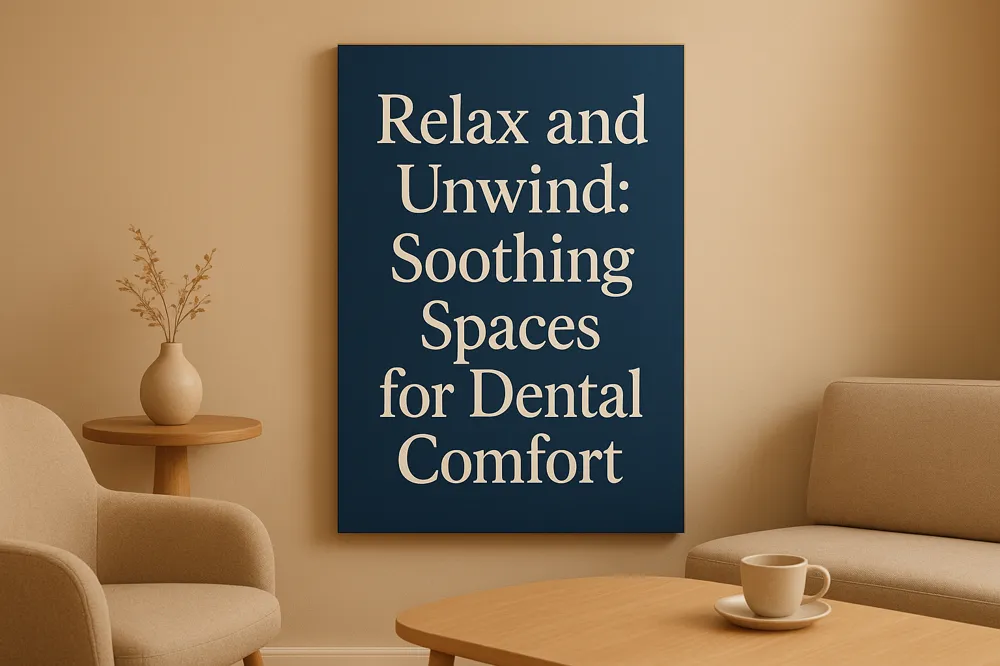 Relax and Unwind: Soothing Spaces for Dental Comfort